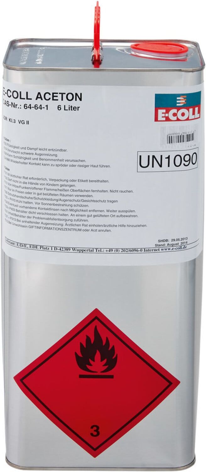E-COLL Aceton 6L Kanister (4317784006699)