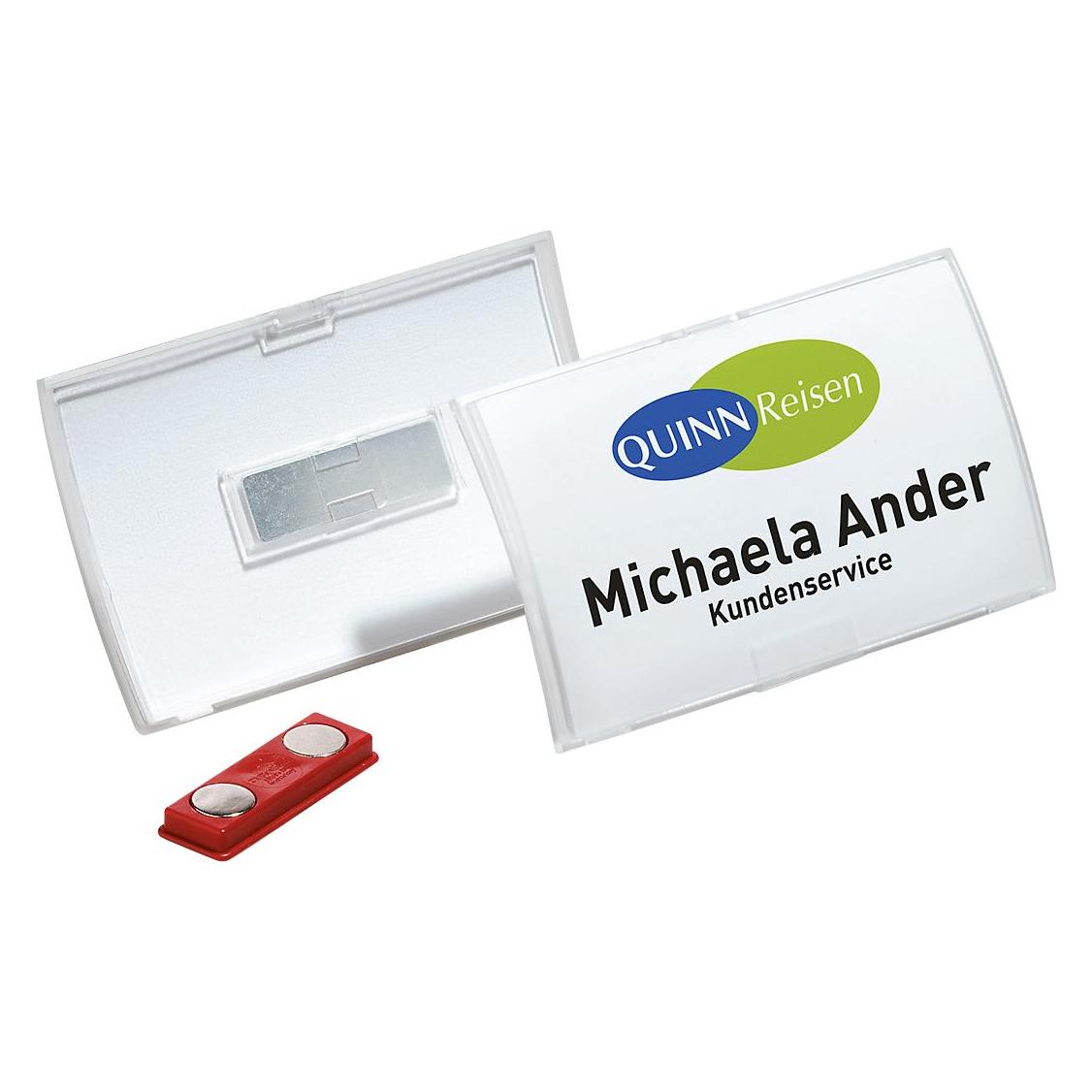 Durable Namensschilder Click Fold (821519)