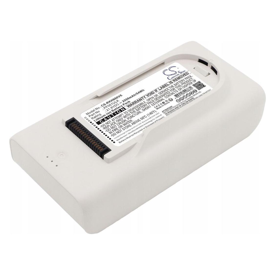 CS Cameron Sino Cameron Sino Akumulator Bateria Typu Pf061ulk Do Roborock H60 Hub 2500mah Cameron Sino / Cs-rkh600vx (CAMERON SINO)