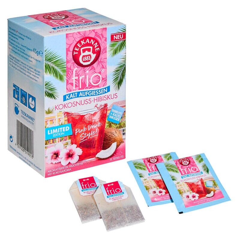 TEEKANNE frio Kokosnuss-Hibiskus 4009300077718