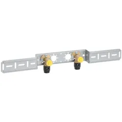 Geberit, Rohrverbindungstechnik, Anschlusswinkel PushFit 20mmxRp 1/2, 90G, mont, 2-f, 52mm, Rotg. (Winkelverbindung)