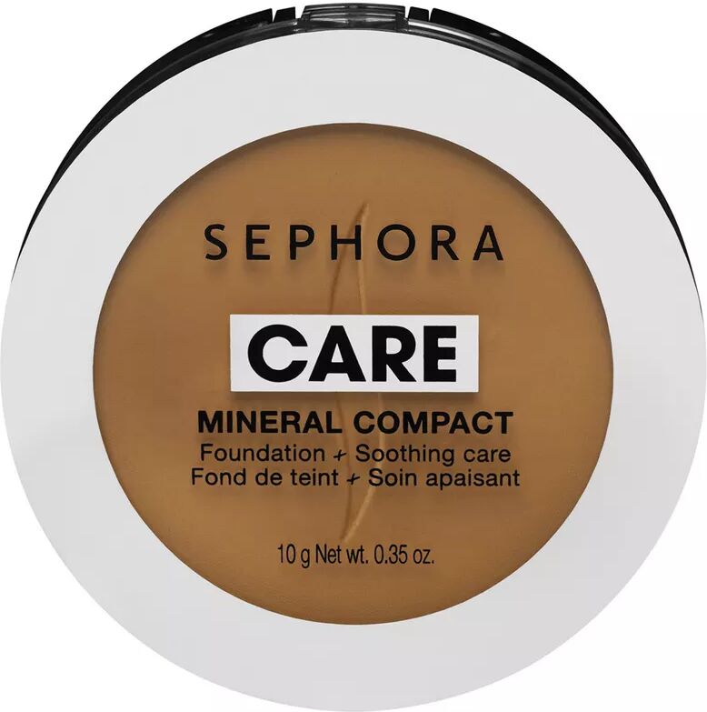 SEPHORA - Care Minéral Compact - Foundation + beruhigende Pflege, 10 g,  cacao foncé