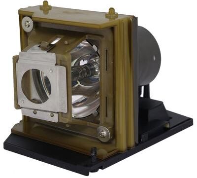 Jaspertronics™ Original Lamp & Housing for the Optoma EzPro-72H Projector - 1 Year Warranty
