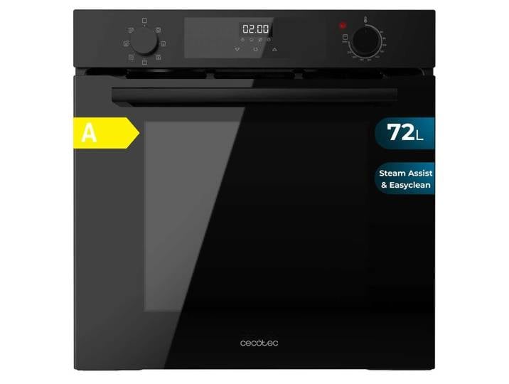 Cecotec Four Multifonction 60cm Bolero Hexa M226000 Glass Black A. 2800W\, 72L\, 7 Fonctions\, Mode Grill\, Grill ventilé