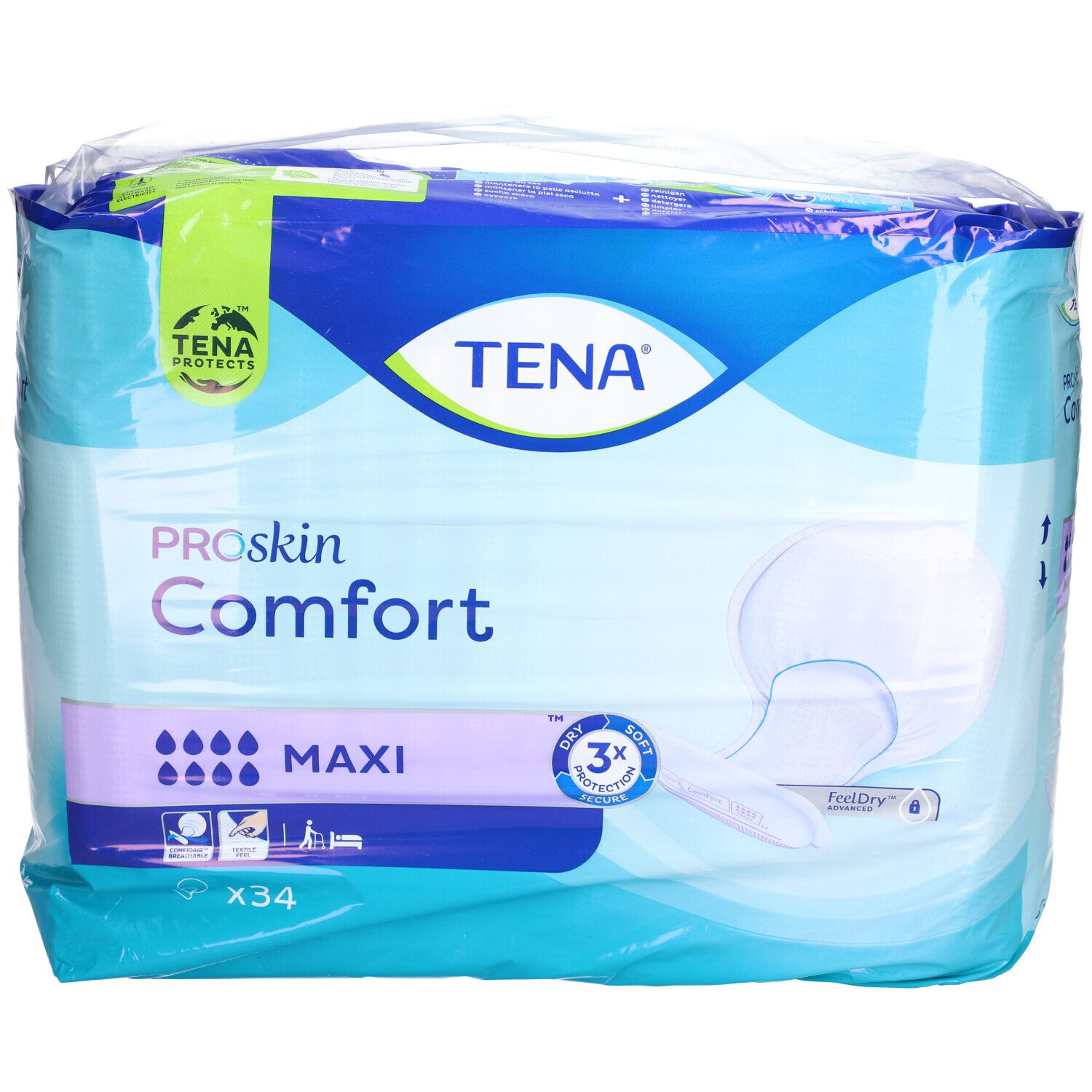 Tena Comfort maxi Vorlage 34 St Einlagen