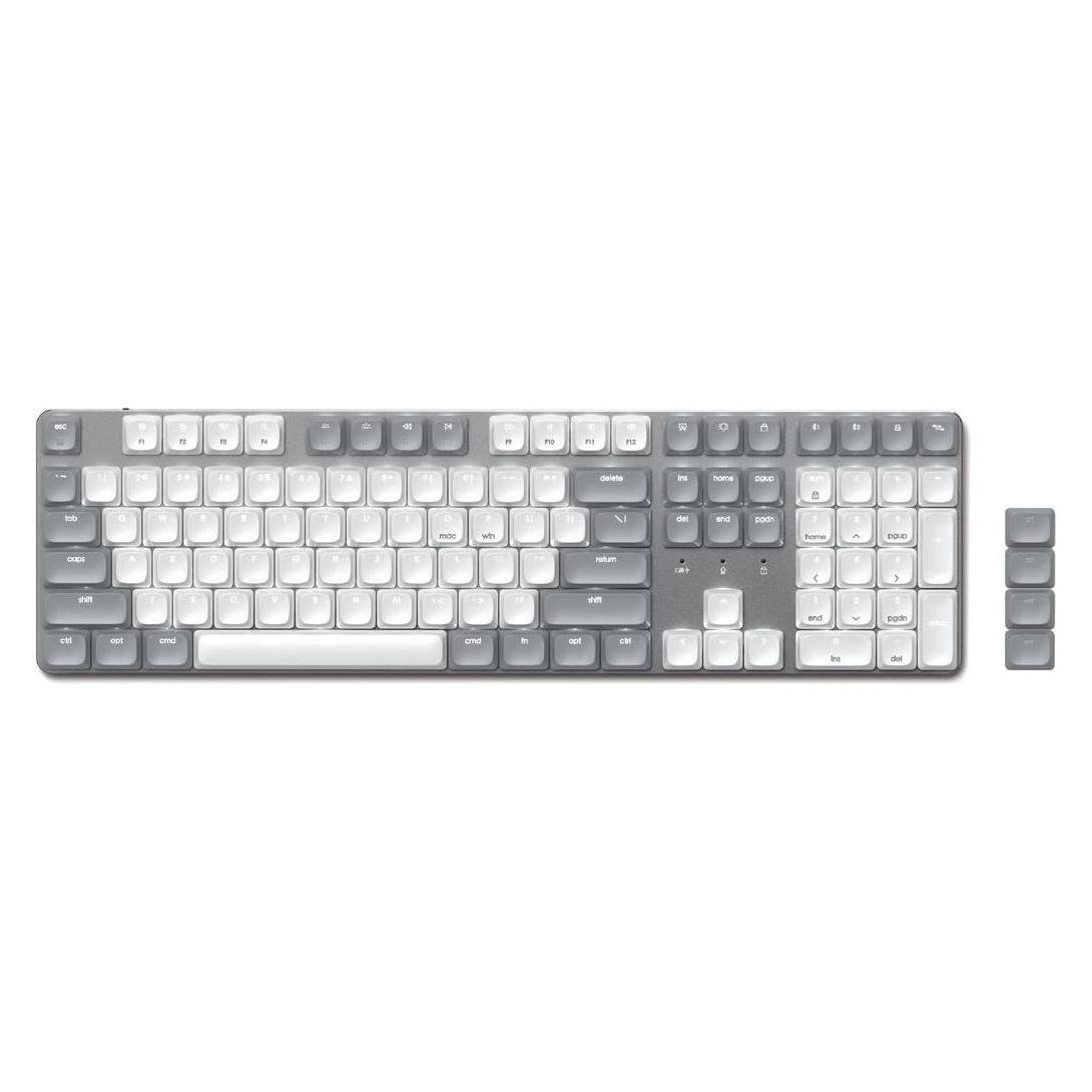 Satechi SM3 Slim Mechanical Backlit BT Keyboard Light German (US, Kabelgebunden, Kabellos) (ST-KSM3LT-DE)
