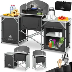 Campingschrank, Campingküche mit Aluminiumgestell
