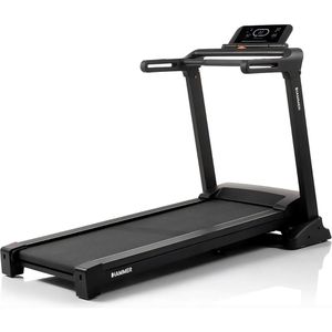Hammer-Sport Laufband FlyRun 4.0 bis 12% automatische Steigung, klappbar, mit Bluetooth & Pulsmesser, bis 150 kg & 24 km/h