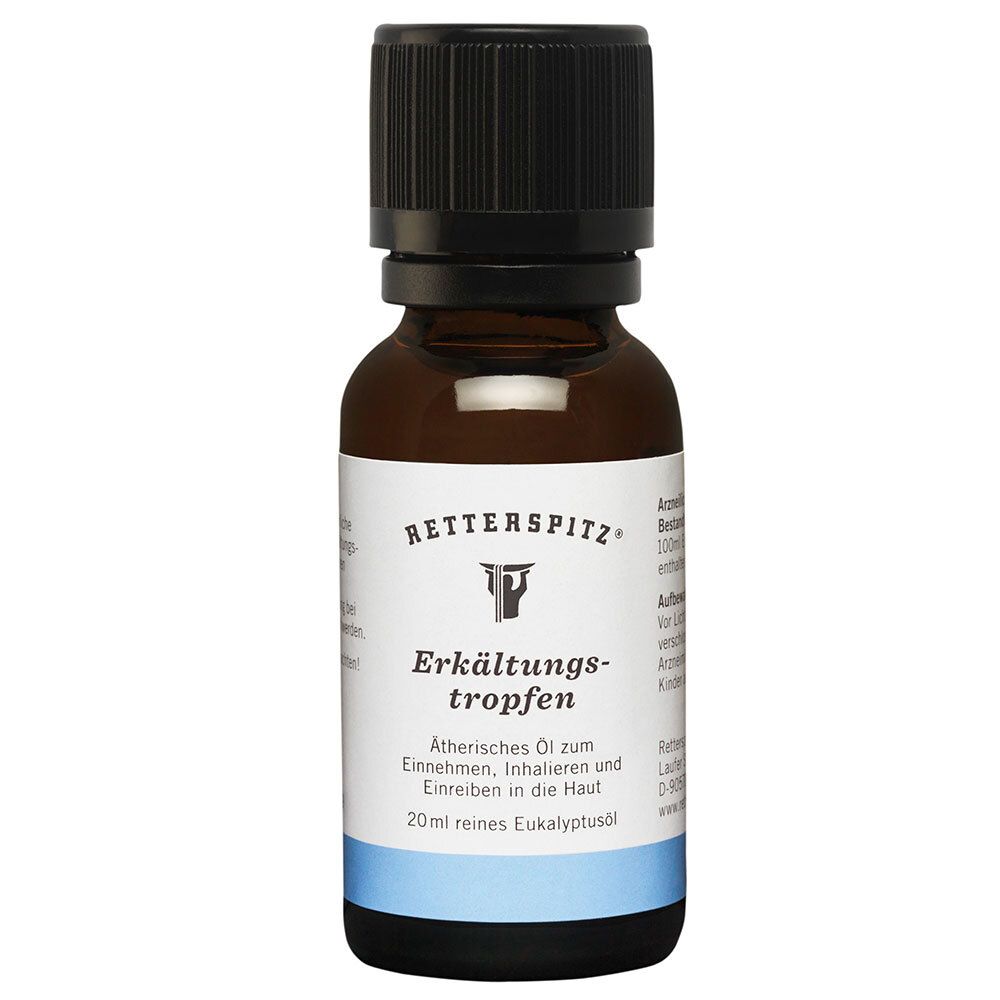 Retterspitz Erkältungstropfen 20 ml Ätherisches Öl