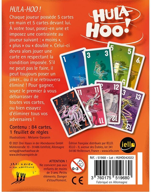 Drei Hasen Hula-Hoo!