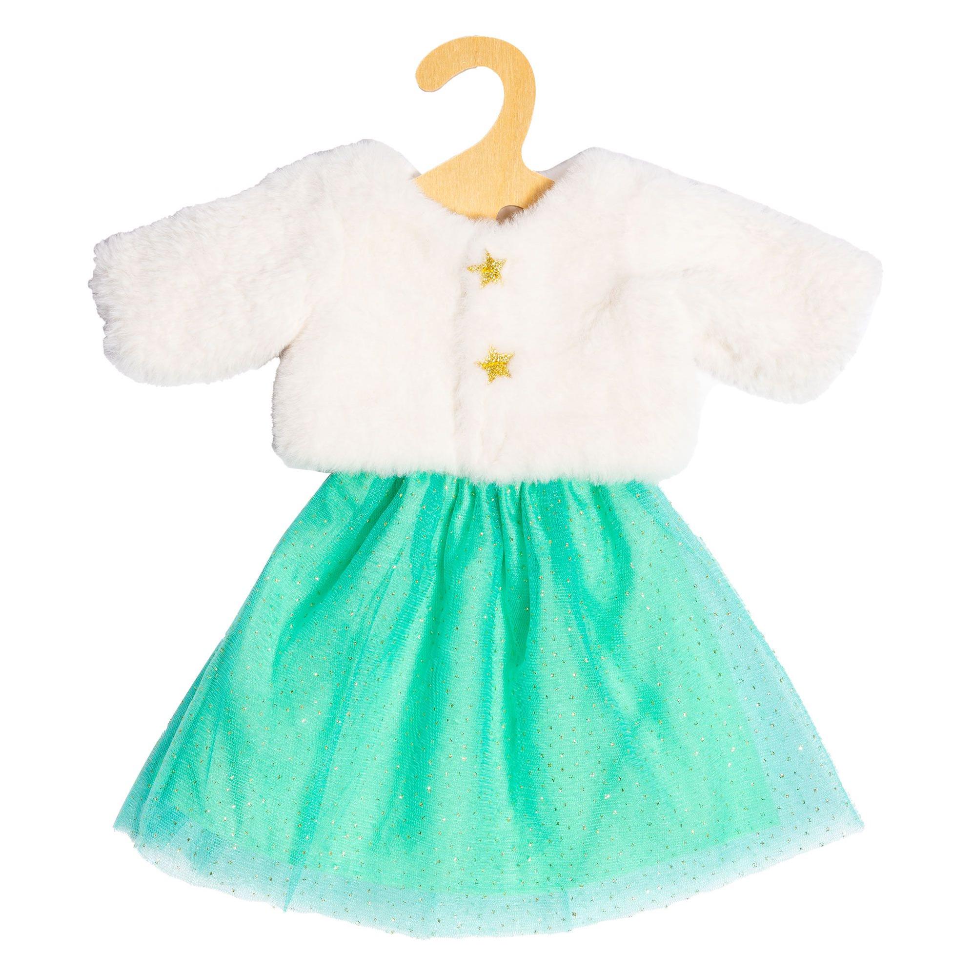 Heless Puppen-Plüschjacke "Yuki" mit Tüllrock, Gr. 28-35 cm (1370)