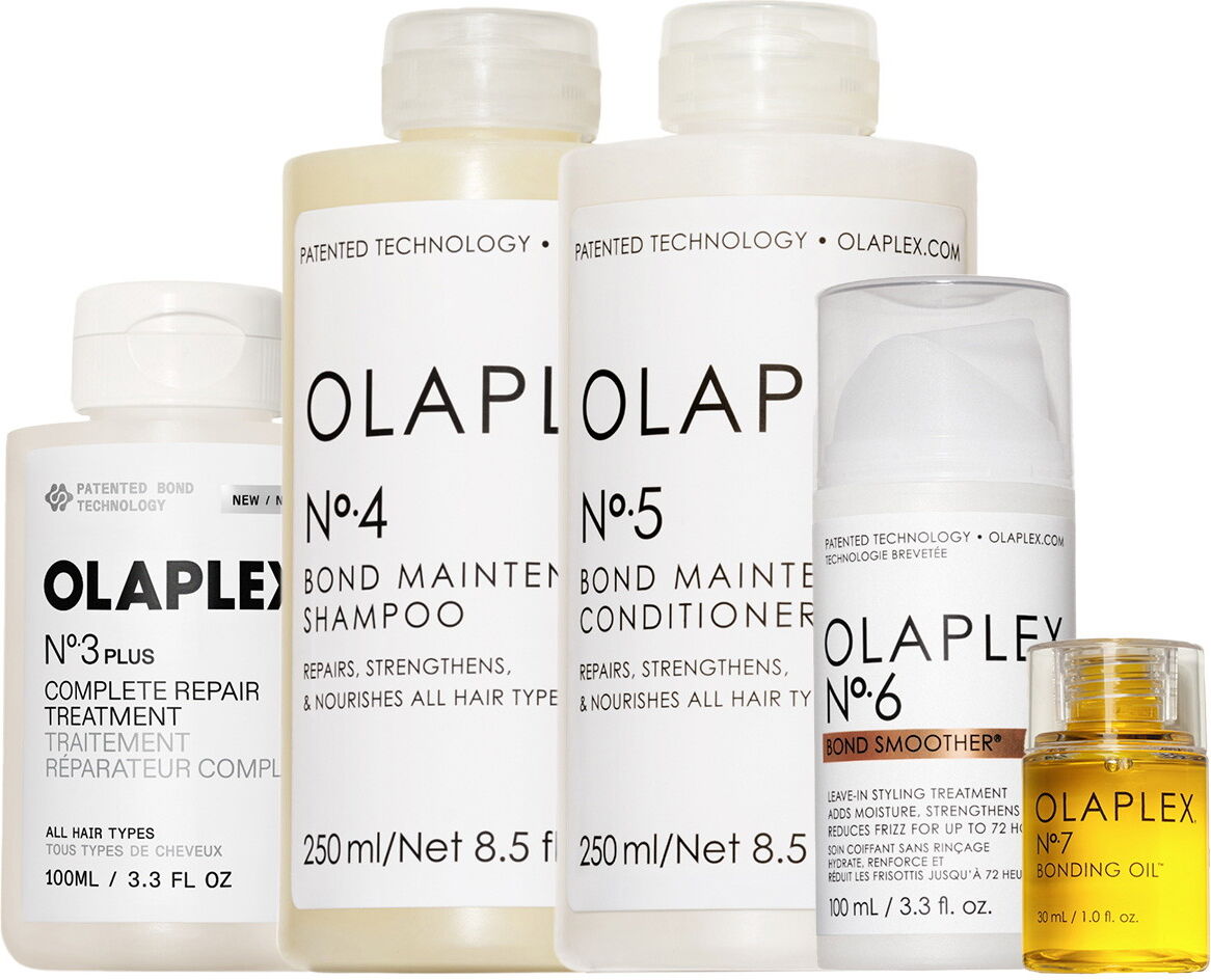 730ml Olaplex Starter Set (No.3PLUS 100ml + No.4 250ml + No.5 250ml + No.6 100ml + No.7 30ml)
