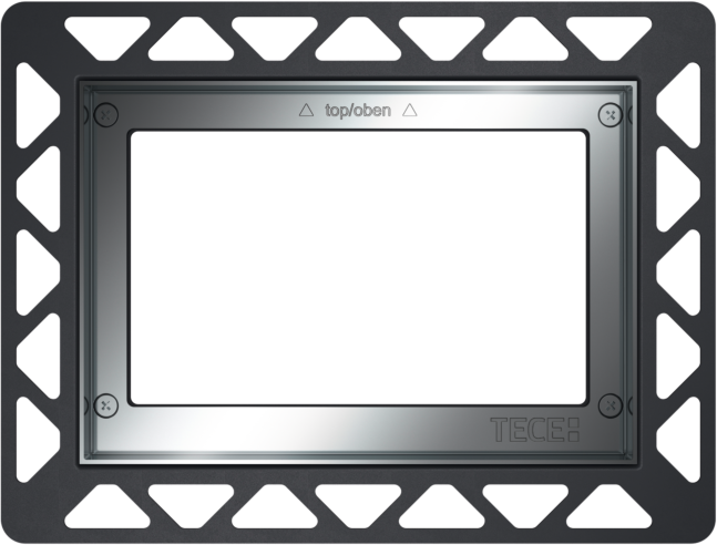 Tece WC Einbaurahmen 9240649 für flächenbündige Montage, chrom