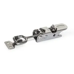 Spannverschlüsse, Stahl / Edelstahl, mit Verriegelung (761.1-300-G-NI)