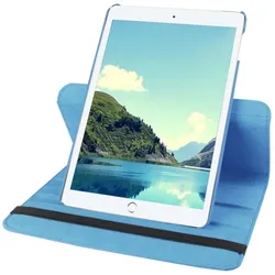 Schutzhülle für iPad Mini 4/5 Tablet Hülle Schutz Tasche Case Cover Türkis 360 Grad drehbar Rotation Bumper