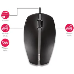 CHERRY GENTIX Silent schwarz, USB