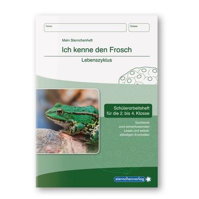 Ich kenne den Frosch - Lebenszyklus, Taschenbuch von Sternchenverlag GmbH,Katrin Langhans, Sternchenverlag, 978-3-939293-43-9