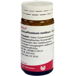 Arnica/plumbum /mellitum Globuli 20 g