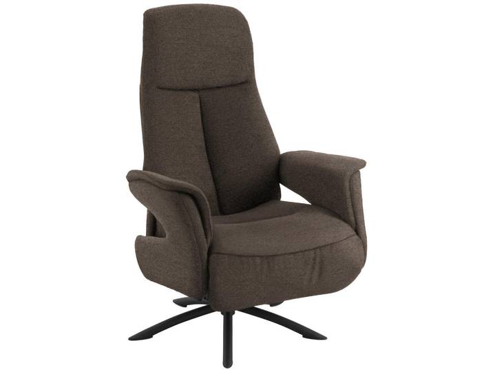 Welnova Relaxsessel, Braun, Metall, Fußauswahl, Lederauswahl, Stoffauswahl, Relaxfunktion, Wohnzimmer, Sessel, Relaxsessel
