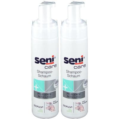 Seni care Shampoo-Schaum z.Haarwäsche o.Wasser 2x 2x200 ml Schaum