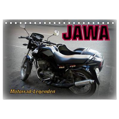 Motorrad-Legenden: JAWA (Tischkalender 2027 DIN A5 quer), CALVENDO Monatskalender