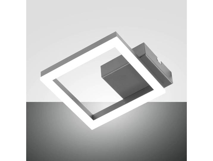 Fabas Luce Wandlampe Bard, dimmbar, messing / gold, für Wohn- / Esszimmer, Metall, Modern, LED Wandleuchte, Wandlampe Innen