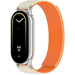 Cover-Discount Xiaomi Smart Band 10 - Silikon Magnetarmband (Silikon), Uhrenarmband, Weiss