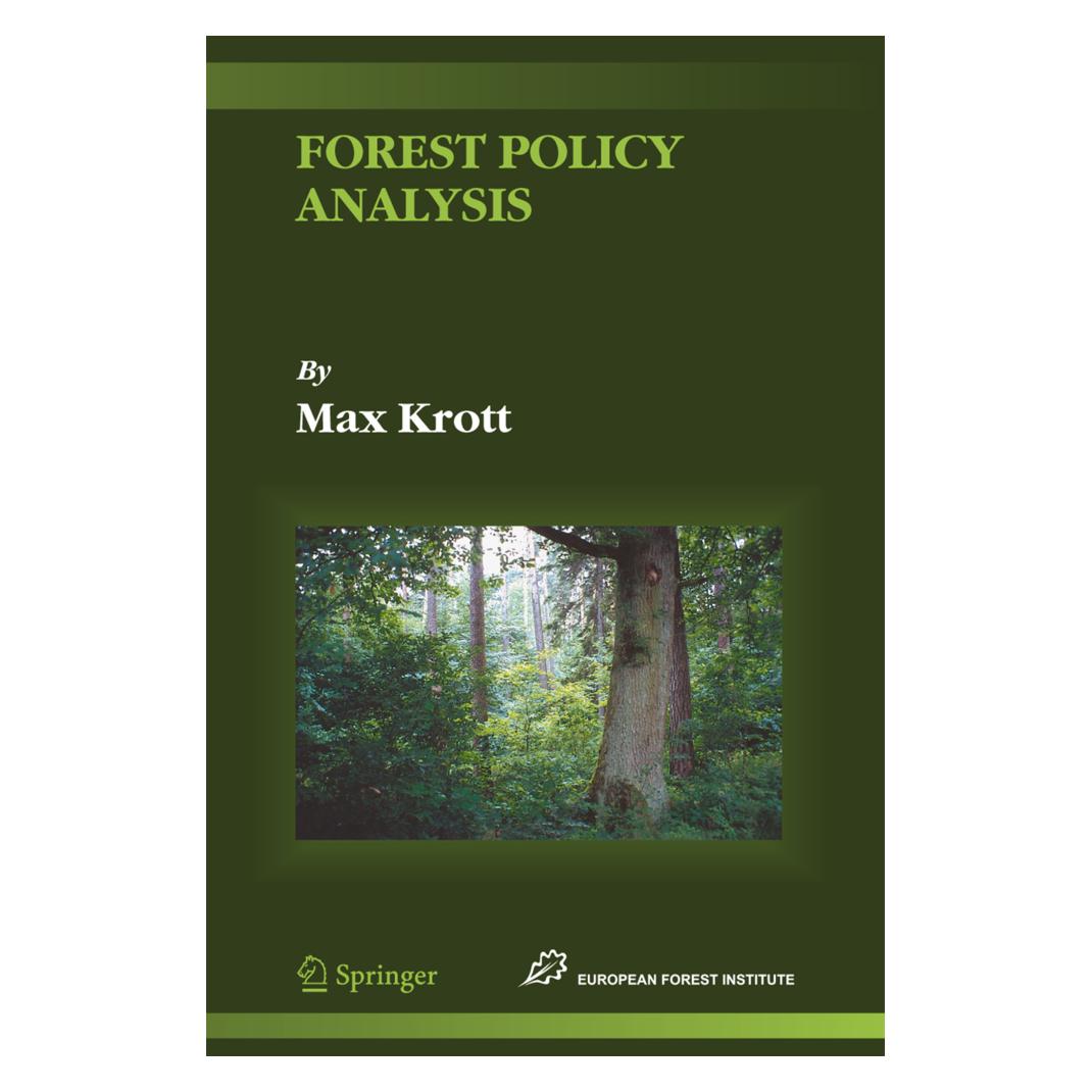 Springer Forest Policy Analysis (Englisch, Softcover, Max Krott) (55378289)