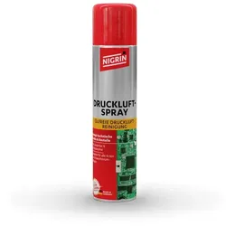 Druckluftspray Nigrin 400 ml mit Sprühröhrchen für punktgenaue Anwendung