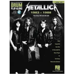 Metallica: 1983-1988: Drum Play-Along Volume 47 (With Access Code), Sachbücher