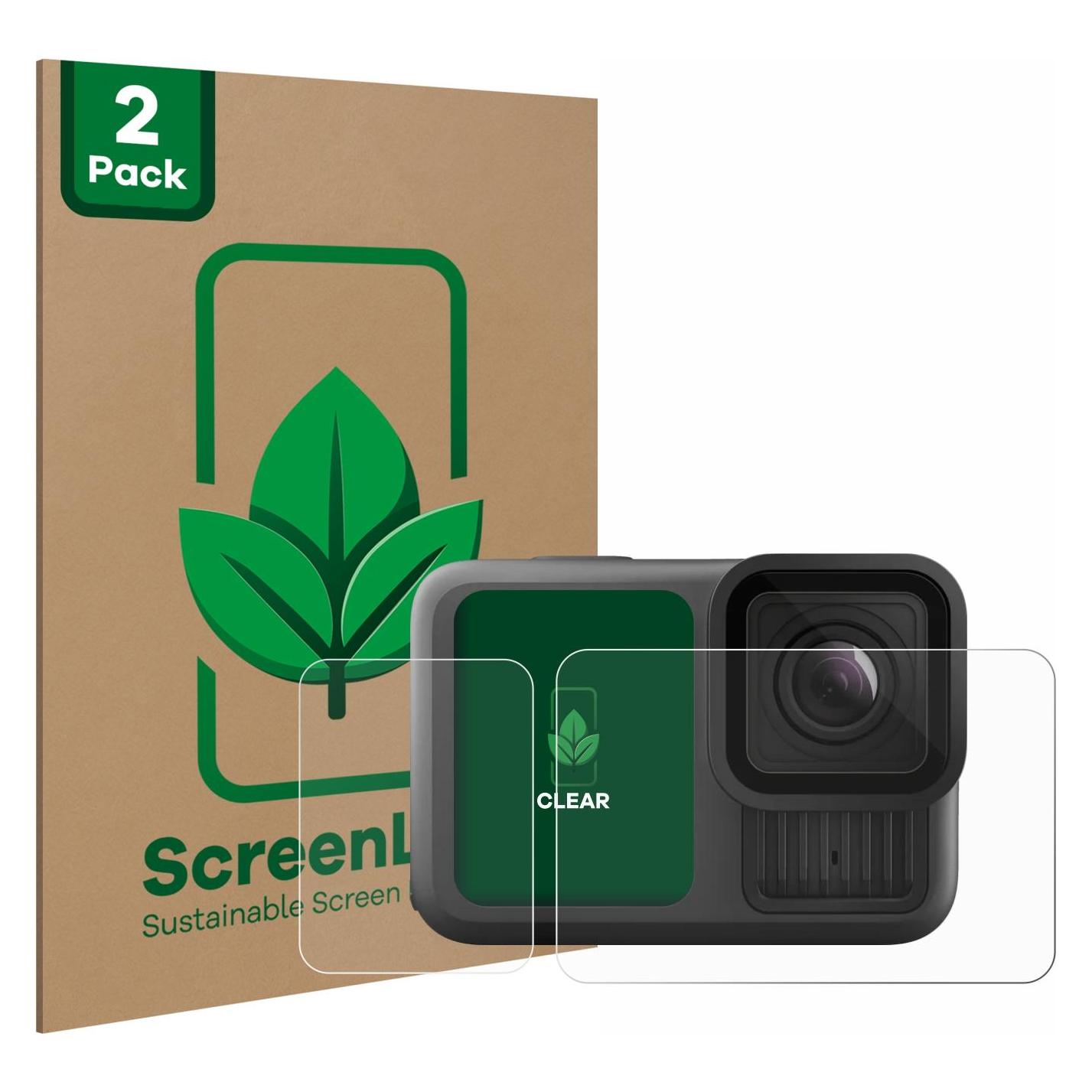 ScreenLeaf Schutzfolie für GoPro Hero 13 Black Displayschutz Display Schutz Folie Klar Transparent (6156338)