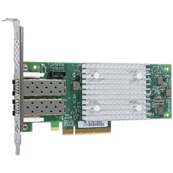 Qlogic QLE2742-SR-CK - Hostbus-Adapter - PCIe 3.0 x8 Low-Profile (Mini PCI Express), Netzwerkkarte, Grün