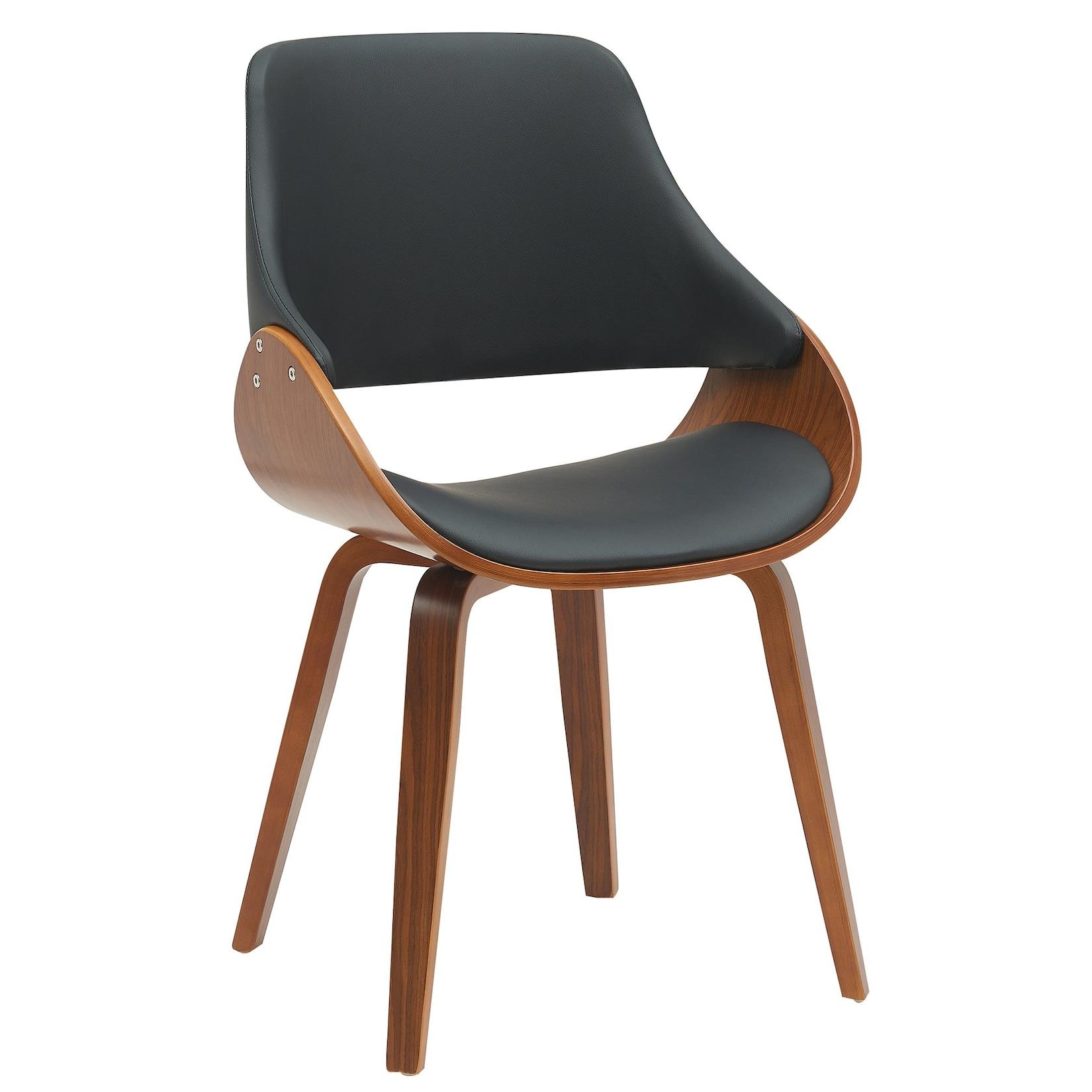 CLP Esszimmerstuhl gepolstert mit Rückenlehne Vangale, Design-Stuhl Gestell aus Bugholz, moderner Schalenstuhl für Wohnzimmer
