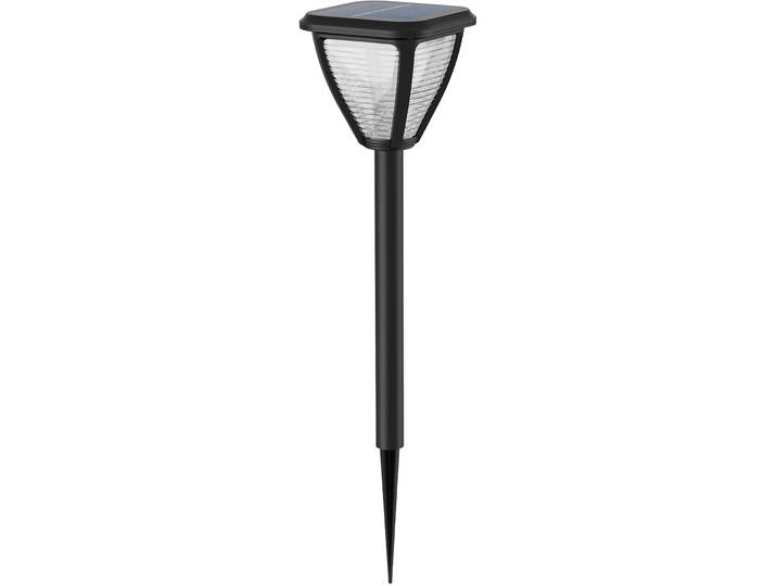 Solarlampe Philips schwarz Kunststoff B 13 H 54 cm - LED - Lichtfarbe: Warmweiss - Solarlampe- LED Energiesparlampe