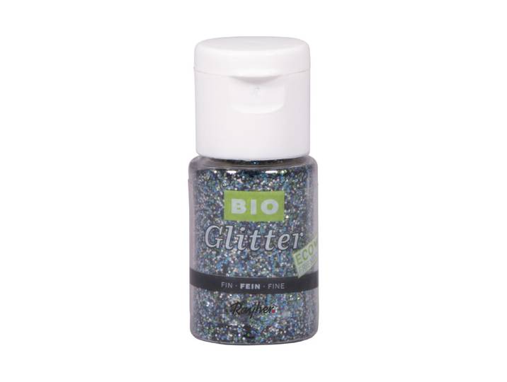 Bio-Glitter Eco friendly, fein, Fläschchen 7g