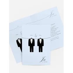 Hochzeitskarten Einladungen selbst gestalten mit Spruch und Fotos im Onlinedesigner bei Meine-Kartenmanufaktur.de