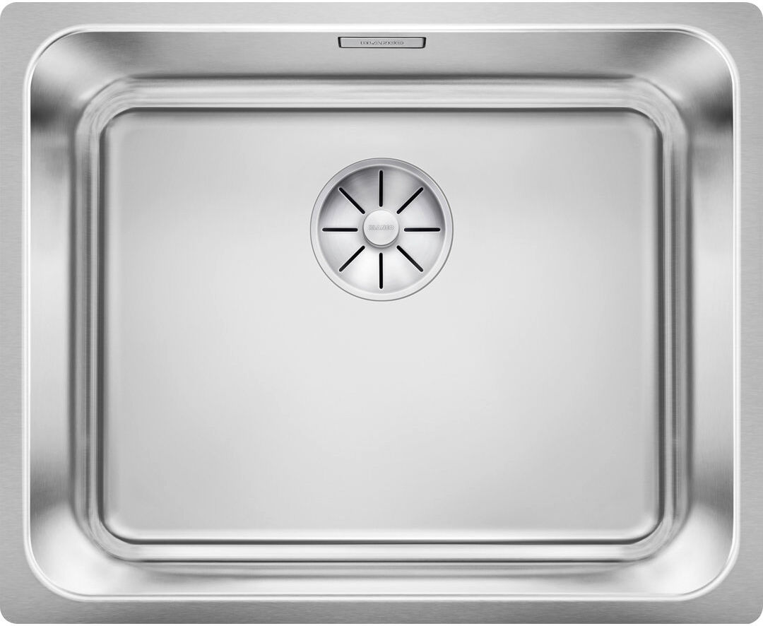Blanco Solis Stainless Steel Single Bowl Undermount Kitchen Sink Brushed Steel 1,000mm L