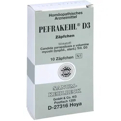 Pefrakehl D 3 Zäpchen