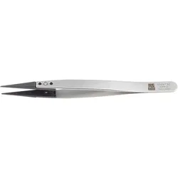 RS PRO, Pinzette, Plastic replaceable tip tweezers 130mm.