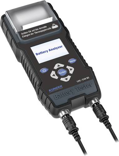 Kunzer Kfz-Batterietester 24 V, 12V 25mm x 11mm x 6mm