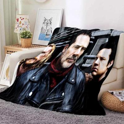 Uplift Picks The Walking Dead Zombie Throw Blanket Soft Flannel Sofa And Bed Cover 12 150x180 Cm