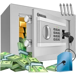 Kesser, Tresor, Elektrischer Tresor Inkl. Batteriebox Elektronischer Safe 3