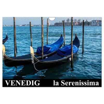 Venedig - la Serenissima (Wandkalender 2027 DIN A4 quer), CALVENDO Monatskalender