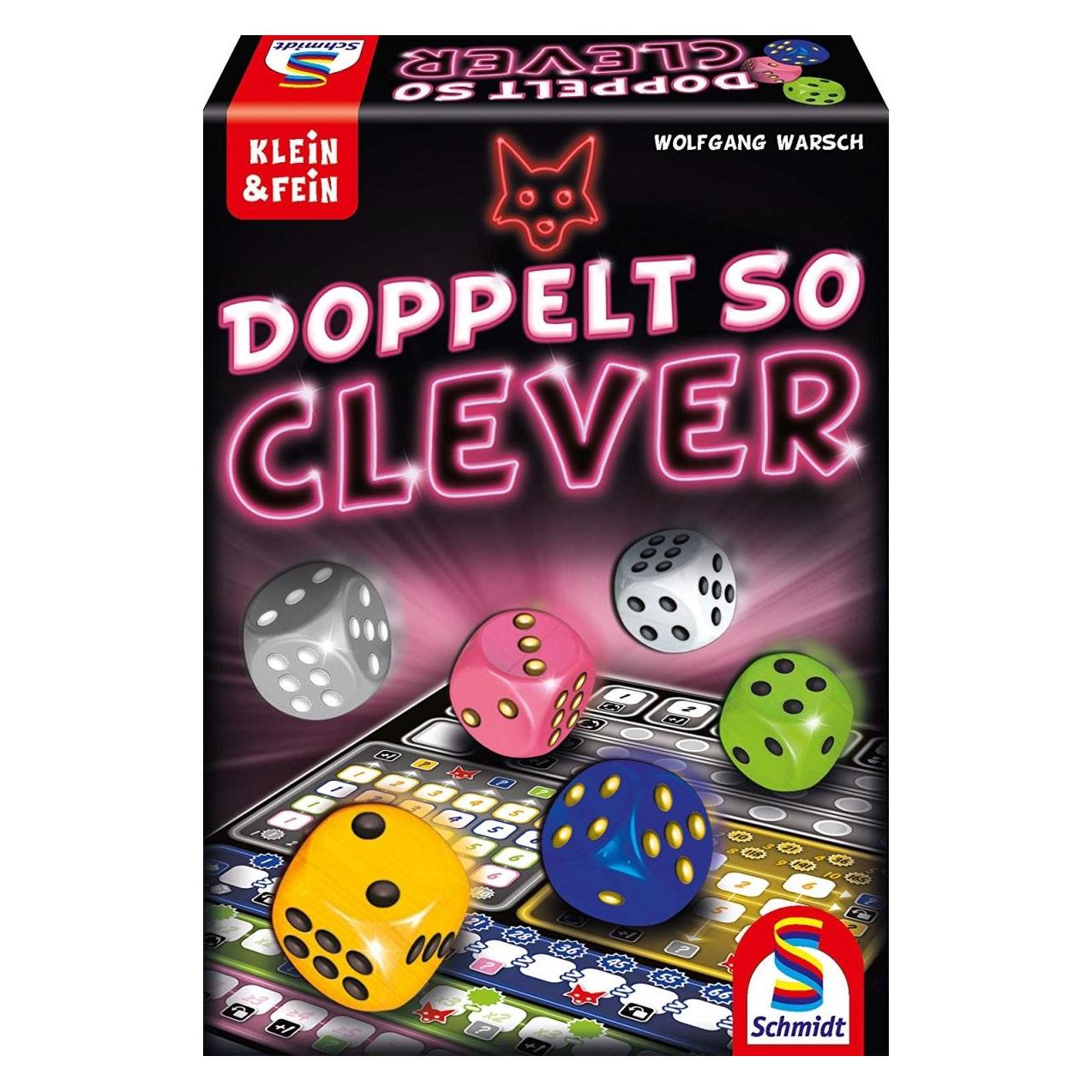 Schmidt Spiele Twice As Clever / Doppelt So Clever (EN) (Englisch) (SCH8234)