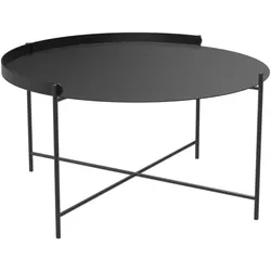 Edge Serviertisch 76 schwarz