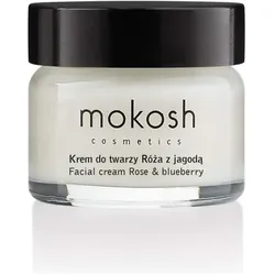 Mokann Cosmetics, Gesichtscreme, face cream Rose with blueberries firming 15ml (15 ml)
