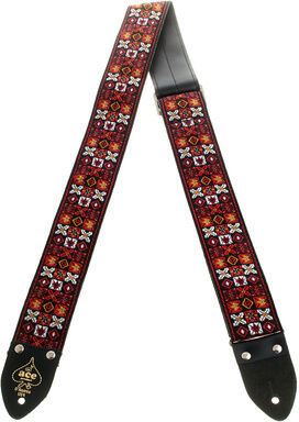 dAndrea Ace X & O Vintage ReissueStrap Rouge