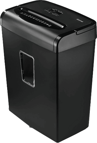 Destructora de papel - Hama 00050589, 8 Hojas DIN-A4, Clase Protección 3, 68 dB(A), Negro