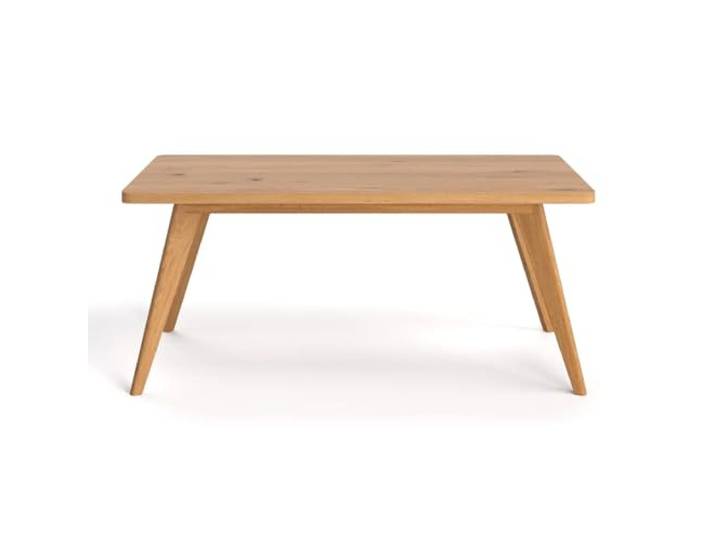 Danzz Esstisch Grace 140x80 cm aus massiver Eiche mit Holzbeinen