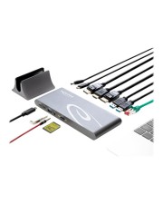 Delock USB Type-C DP 1.4 Dockingstation Triple 4K Display Digital/Daten Digital/Display/Video (87772)
